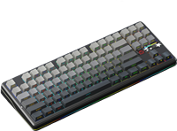Clavier mécanique ergonomique sans fil AULA F87 Pro V2 à 87 touches, trois modes, rétroéclairage RVB personnalisé, prise en charge de la programmation de touches, nouveau