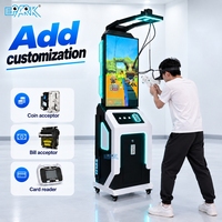 Machine de jeu de tir VR pour enfants, simulateur interactif de réalité virtuelle, équipement de divertissement commercial pour centre d'arcade