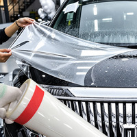 HEY FILM Film de protection UV 190 microns Garantie Échantillon PPF Hydrophobe Nano Revêtement Anti-Jaunissement pour Voiture