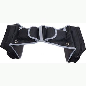 Sac à fumier de cheval en tissu enduit de PVC personnalisé BSCI, sac de selle pour la collecte des excréments de cheval, sacs de selle de cowboy - Product Image 2