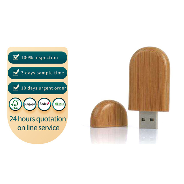 Popular Wooden/bamboo USB Flash Drives 128GB 8GB 16GB 32GB Wedding Bulk Supply USB Flash Drives Storage Cards