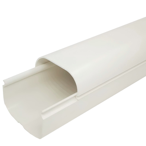 Couvre-tuyaux décoratifs en PVC pour climatiseur extérieur HVAC, pour conduites de climatisation - Product Image 2