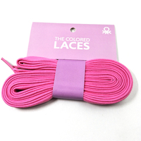 Avec un emballage unique pour lacets personnalisés en polyester avec embout en plastique