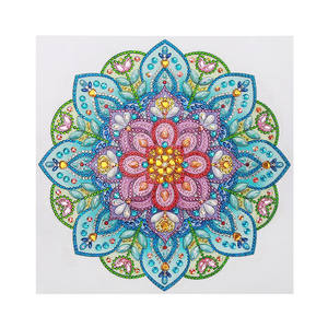 Giocattoli di pasta creativa OEM Mandala kit di arte diamante per adulti e bambini <span class=keywords><strong>passatempo</strong></span> con bella pittura diamante - Product Image 6
