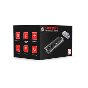 X6 Puissant bâton de jeu sans fil fourni en usine 64 Go avec plus de 39000 <span class=keywords><strong>jeux</strong></span> 15 émulateur 4K affichage contrôleur de jeu vidéo - Product Image 6