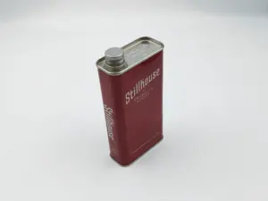 長方形のステンレス鋼金属ウォッカスピリットアルコール缶