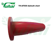Tétines d'agneau flexibles portables 32.8g mamelon Animal de couleur rouge pour mouton forme ronde 3mm trou Dimension équipement d'alimentation