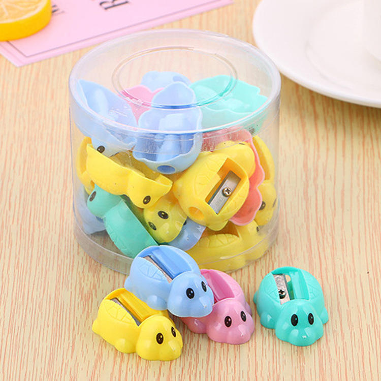 cartoon silicone pencil sharpener car bike vehicle