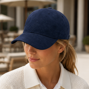 Gorra de Béisbol Deportiva de Lujo Discreto con Textura de Gamuza y Acabado Acuarela, Estilo Refinado que Absorbe la Humedad - Product Image 3