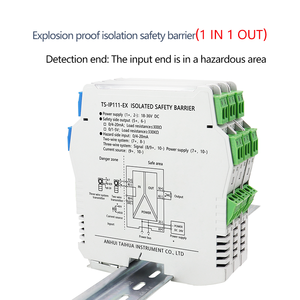 Barrière de sécurité isolée pour entrées analogiques certifiée ATEX/GB3836, compatible avec les transmetteurs 2/3 fils, conçue pour les applications pétrolières et gazières - Product Image 4