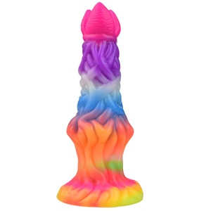 Fast Delivery Liquid Silicone Shaped <b>Dildo</b> Soft Anal Plug for Men and Women With Suction Cup Manual Adult Sex Toy - Product Image 6