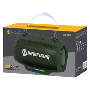 Altavoz Inalámbrico Portátil con Bluetooth NR-8833, <span class=keywords><strong>Karaoke</strong></span> para Cine en Casa y Uso con Computadora, Buenos Bajos con Micrófono - Product Image 6