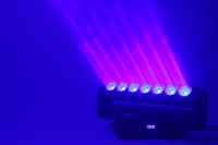 Barre lumineuse LED Pixel Blade 7X15W RGBW 4 en 1, tête mobile, faisceau