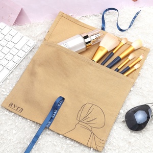 Custom Logo Recyclable Canvas Dust Ribbon Printing <strong>Envelope</strong> Bag for Scarf Promotion Cotton Gift Handbag Packaging <strong>Envelope</strong> Pouch - Product Image 4