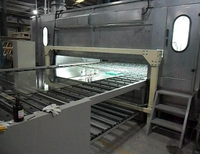 Machine de revêtement automatique par pulvérisation Uv Machine de peinture CNC Machine de revêtement en plastique avec convoyeur