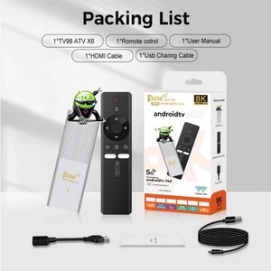 TV98 ATV X6 Android TV BOX 2.4G 5G Wifi 4K Ultra HD Quad Core Smart Set Top Box - Product Image 4