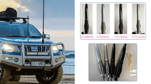เสาอากาศ GME คุณภาพดี VHF UHF 477MHz สำหรับรถยนต์ออฟโรด 4x4 - Product Image 3