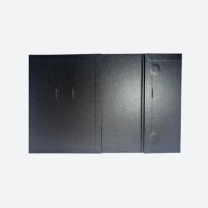 Özel toplu C5 boyutu çift kapı karton siyah kağıt sert manyetik katlanabilir hediye kutusu - Product Image 5