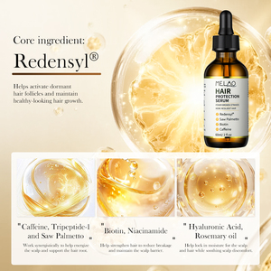 Sérum de protection capillaire Redensyl à la Saw Palmetto et à la caféine, soin du cuir chevelu, favorise la santé des follicules et renforce les mèches. - Product Image 5