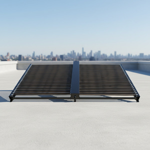 Colector Solar de Tubos Evacuados para Regiones Áridas, para Campus de Fábricas, Superficie Resistente al Polvo, Colector Solar de Tubos Evacuados JR-1800*58 P - Product Image 5
