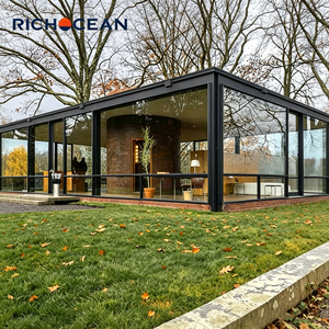 Moderno aislamiento térmico ahorro <span class=keywords><strong>de</strong></span> energía Popular jardín al aire libre vidrio retráctil Sunroom pequeña <span class=keywords><strong>casa</strong></span> pequeña Sunny Glaze - Product Image 1