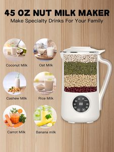 Meilleure Vente : Machine à Lait Végétal et Lait de Soja Intelligente 1000/1200ml, Mixeur Électrique Portable Chauffant, Idéale pour la Maison - Product Image 4