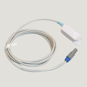 Compatible Pulse Oximetry Probe Lead <b>Cable</b> For Coman Start 8000E 8000A 8000B C50 Monitor Blue Color - Product Image 3