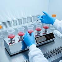 Probador de Límite Microbiano TW-603D con Drenaje Directo Incorporado, Cabezales de Bomba Autoclavables de Acero Inoxidable 304, Pantalla Táctil SIP para Laboratorio