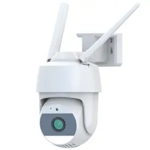 TUYA CloudEdge APP telecamera IP di vendita calda per uso esterno Wifi impermeabile/cablata con telecamera di sicurezza CCTV P2P Pan Tilt