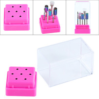 Ensemble de 7 forets à ongles en céramique de 3/32 pouces pour manucure professionnelle et usage en salon