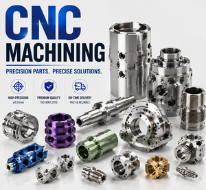 High Precision 5 Axis CNC Milling Turning Wire EDM for Micro Machining for Stainless Steel Brass <b>Titanium</b> Mechanical Components - Product Image 1