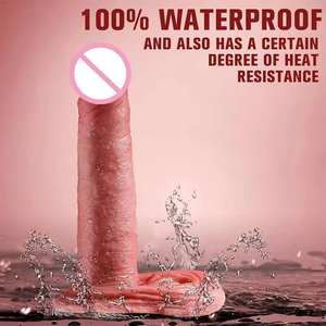 Jouets sexuels réalistes faits à la main réaliste manchon de bite agrandisseur d'extension de pénis masturbateur masculin Couples adultes - Product Image 3