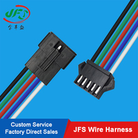 Harnes kabel elektronik otomotif kustom harnes kawat Android 1 perempuan ke 2 laki-laki kabel pemisah konektor Jst SM