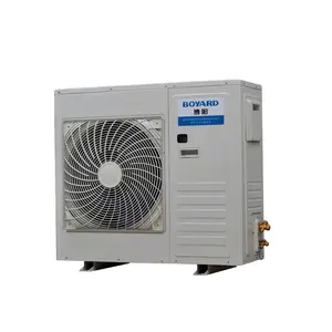 Unidad de condensación de compresión R404A al aire libre para sala de almacenamiento en frío Refrigeración de congelación en frío para carne fresca