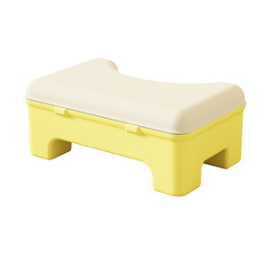 Toilet <b>Stool</b> Plastic Non Slip Footstool With <b>Storage</b> For <b>Bathroom</b> Home Use 100kg Load Capacity - Product Image 5
