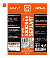 GORSEAL N302 Nouvelle Arrivée Colle de calfeutrage GORSEAL Mastic de remplissage non acétique étanche RTV Silicone neutre