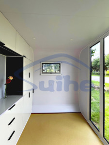 Suihe 3m đúc sẵn Apple Viên Nang Nhà nhỏ với cấu trúc khung thép sẵn sàng để tàu không gian thương mại sử dụng văn phòng - Product Image 6