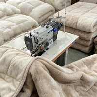 Machine à coudre pour la couture de bords de tapis et de coussins, largement utilisée, de haute qualité, pour la découpe et la fixation de bandes latérales, à vendre