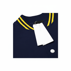 Veste universitaire OEM conception personnalisée veste Letterman Baseball Streetwear Varsity Bomber veste pour hommes respirant - Product Image 1