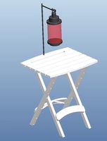 Meilleure vente OEM Table d'appoint légère à pliage rapide en plastique pour le camping Table pliable légère Mini table d'extérieur à large utilisation