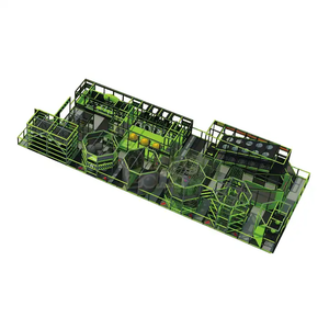 Sân chơi thương mại thiết bị cho người lớn trẻ em tương tác Ninja tag arenas phiêu lưu Trampoline phòng tập thể dục trở ngại khóa học - Product Image 3