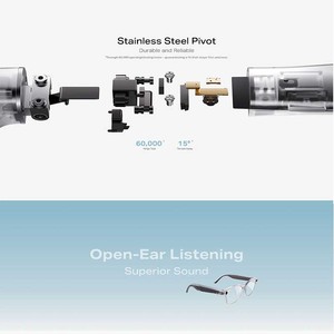 Infinix AI <b>Glasses</b> Pro Powered Eyewear 1080P Video Capture 12MP Ultra-Wide <b>Camera</b> AI Voice Assistant Real-Time Translation Touch - Product Image 5