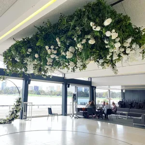 Oem Wedding Decoration Artificial Flower Decoration Flowers Hanging Ceiling Flower For Wedding Stage Decoration