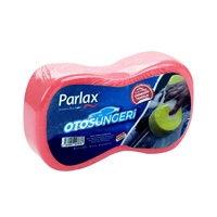 Éponge à vaisselle Parlax Lux Magical 2 pièces, éponge ondulée de haute qualité, jaune, écologique, forte capacité de décontamination, cuisine
