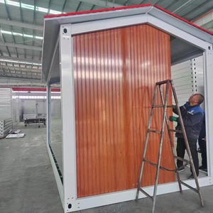 格安プレハブ2024年人気亜鉛メッキ軽量鉄骨防水コンテナハウス工業用鉄骨構造迅速設置 - Product Image 3