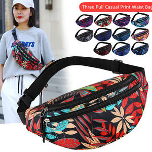 Bolsos cruzados de nailon, <span class=keywords><strong>riñonera</strong></span> para mujer, bolsa para teléfono móvil, bolsos de un solo hombro, <span class=keywords><strong>riñonera</strong></span> estampada, bolsos de pecho de camuflaje - Product Image 2