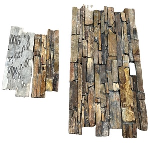 Pannello in Pietra Naturale di Ardesia Rustica a Superficie Spaccata, Moderno ed Ecologico, Resistente agli Acidi, per Rivestimenti Esterni di Ville - Product Image 4