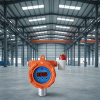 Conjunto de Válvulas Solenoides de Alto Rendimiento XinHuDa (Tipo Bus) - Dos Piezas - Controlador de Detección de Gas Metano/Propano con Alarma Luminosa