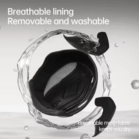Nouveau casque de moto ABS PC 3/4 demi-face, certifié DOT, modulaire, double visière