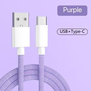 Câble de données de charge rapide PD avec tresse en nylon couleur Macaron 20W Câble USB Type C pour iPhone 15 <span class=keywords><strong>Airpods</strong></span> iPad - Product Image 3